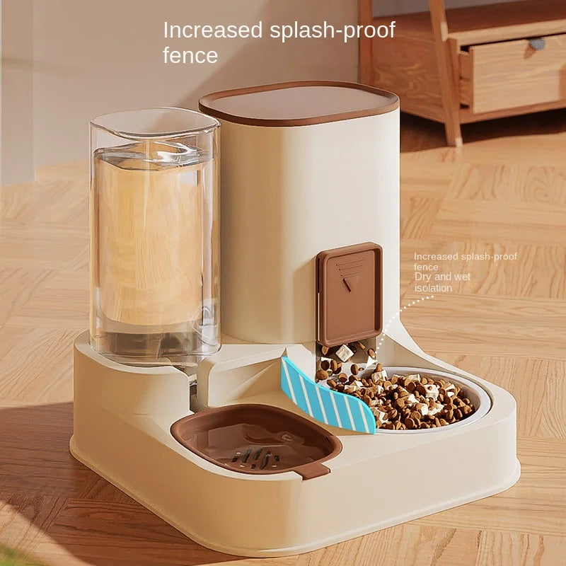 Automatic Feeder And Large Capacity Water Dispenser