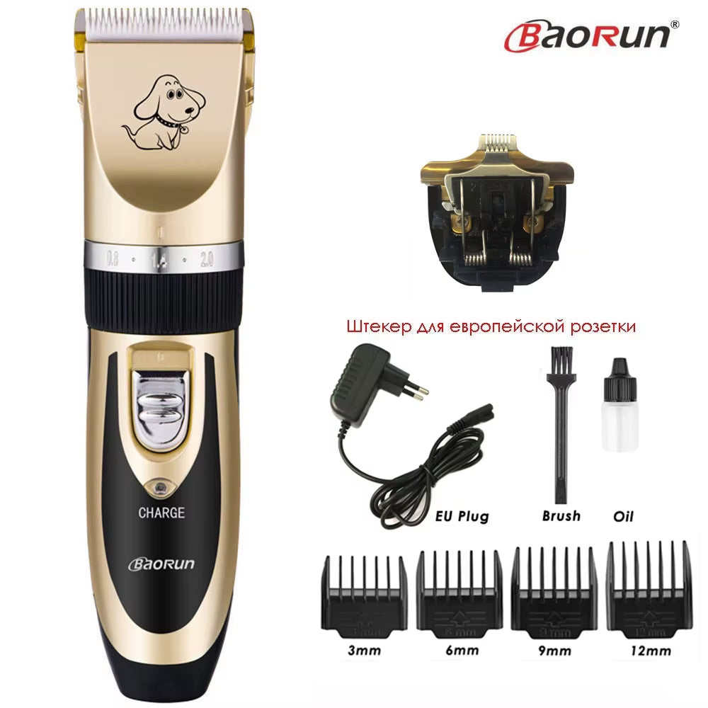 Professional Rechargeable Pet Cat Dog Hair Trimmer