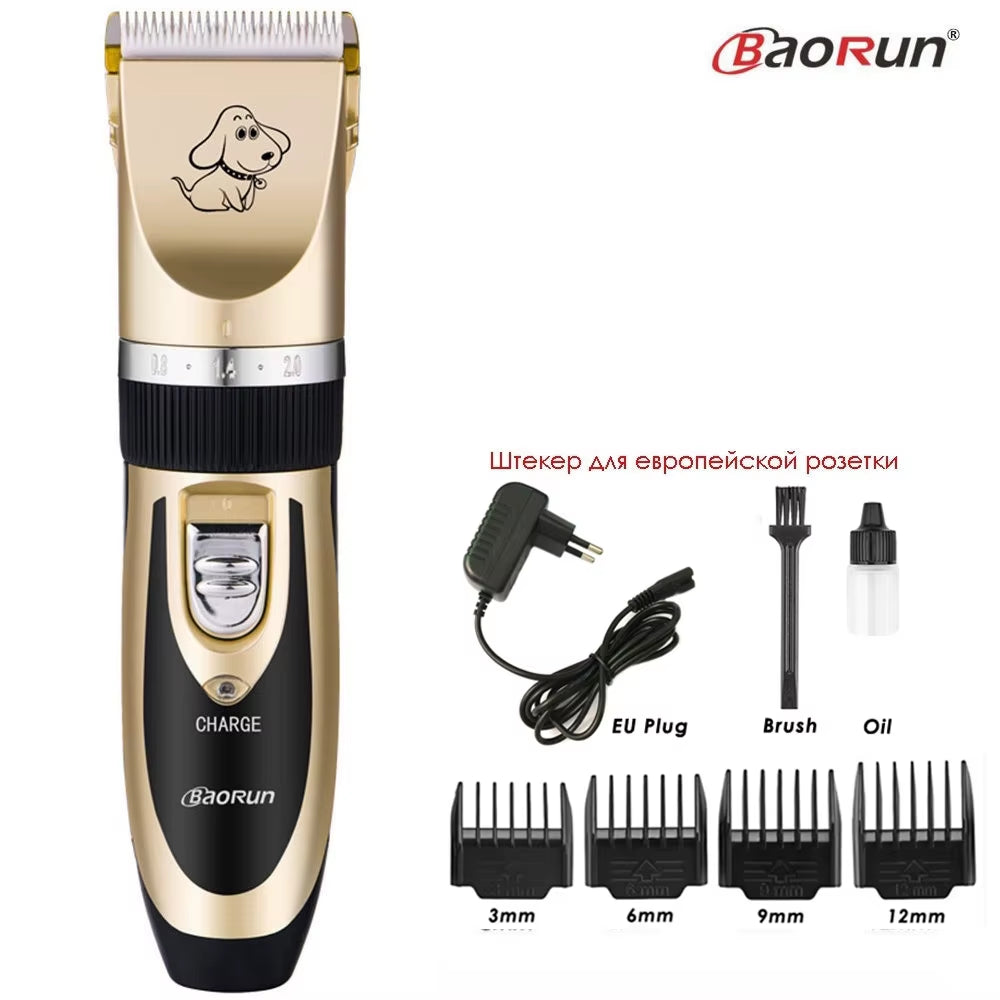 Professional Rechargeable Pet Cat Dog Hair Trimmer