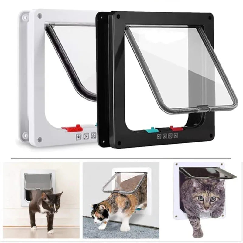 Security Lock Flap Door for Dog And Cats 