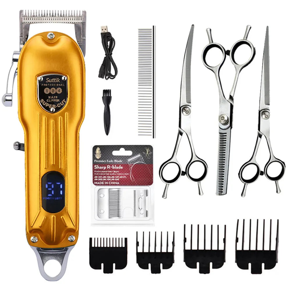 Professional Dog Hair Clipper All Metal