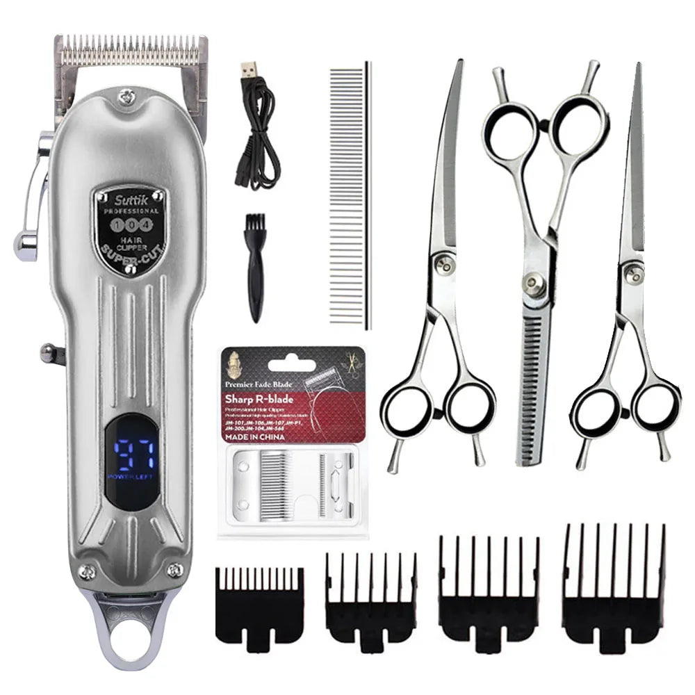 Professional Dog Hair Clipper All Metal