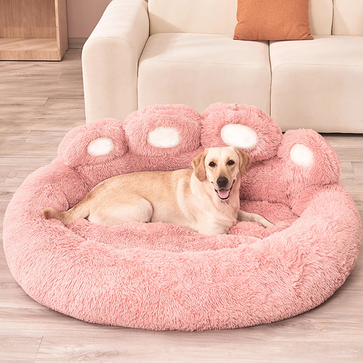 Fluffy Dog and Cat Bed