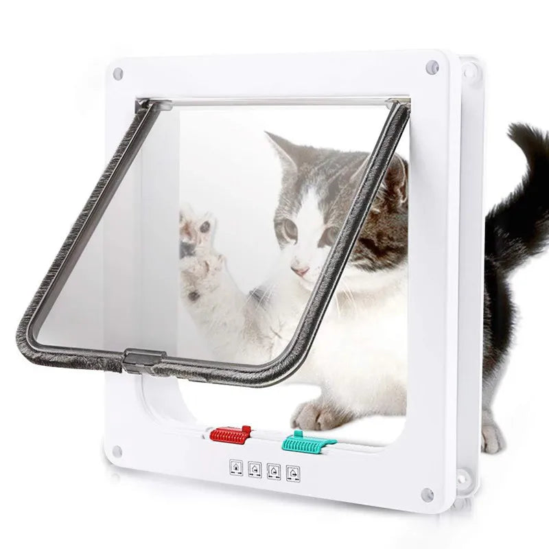 Security Lock Flap Door for Dog And Cats 