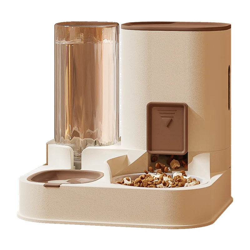 Automatic Feeder And Large Capacity Water Dispenser